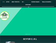 Tablet Screenshot of deyfor.net